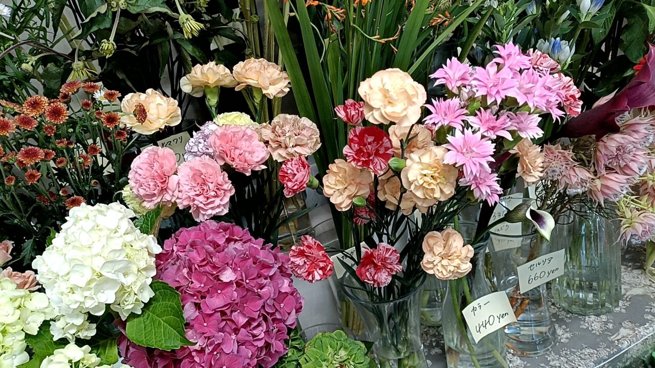 花一面